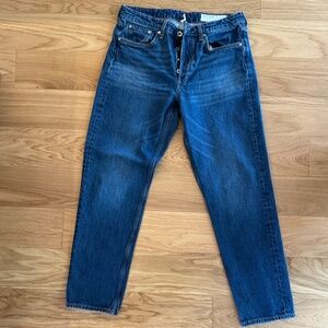 Rag & Bone Rosa Mid-Rise Jeans - 28